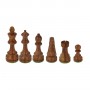 Klassische Schachfiguren aus Palisanderholz