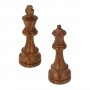 Klassische Schachfiguren aus Palisanderholz