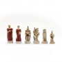 Schachfiguren Schlacht von Troja - Sparta gegen Troja aus Alabaster und Kunstharz handbemalt