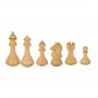 Klassische Schachfiguren Staunton Modell edles Rosenholz geschnitzt und von Hand beendet