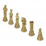 Schachfiguren kaiserliches Rom aus Zamak von Hand verarbeitet handgemachte Realisierung