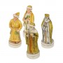 Schachfiguren Schlacht von Kazan aus Alabaster und Kunstharz von Hand bemalt