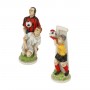 Schachfiguren Fusballmanschaften aus Alabaster und Kunstharz von Hand bemalt