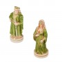 Schachfiguren Schlacht von Camelot aus Alabaster und Kunstharz von Hand bemalt