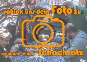 Schicken Sie uns ein Foto zu und gewinnen Sie ein handgemachtes Schachset!